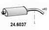 LANCIA 46430880 Middle Silencer